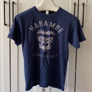 Harambe Blue T-Shirt